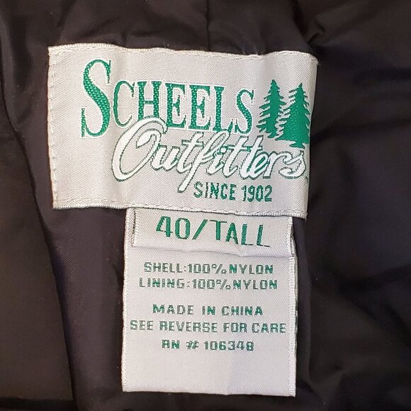 Scheels Outfitters Mens 40 Tall Double Panel Field Brush Hunting Pants Nylon - Picture 4 of 16